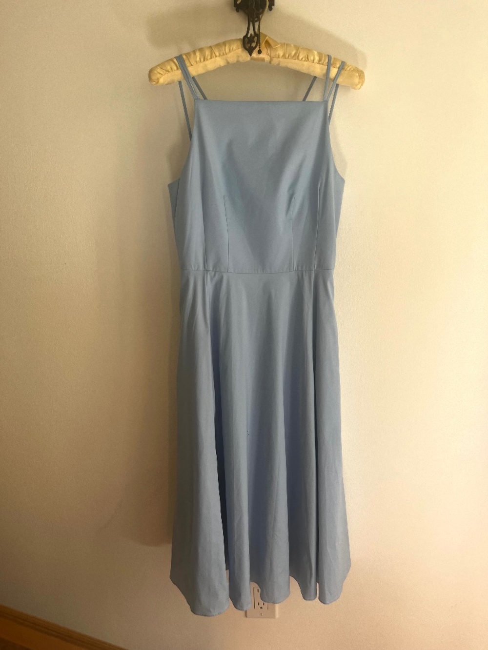 Theory Square Neck Dress in Good Cotton size 2